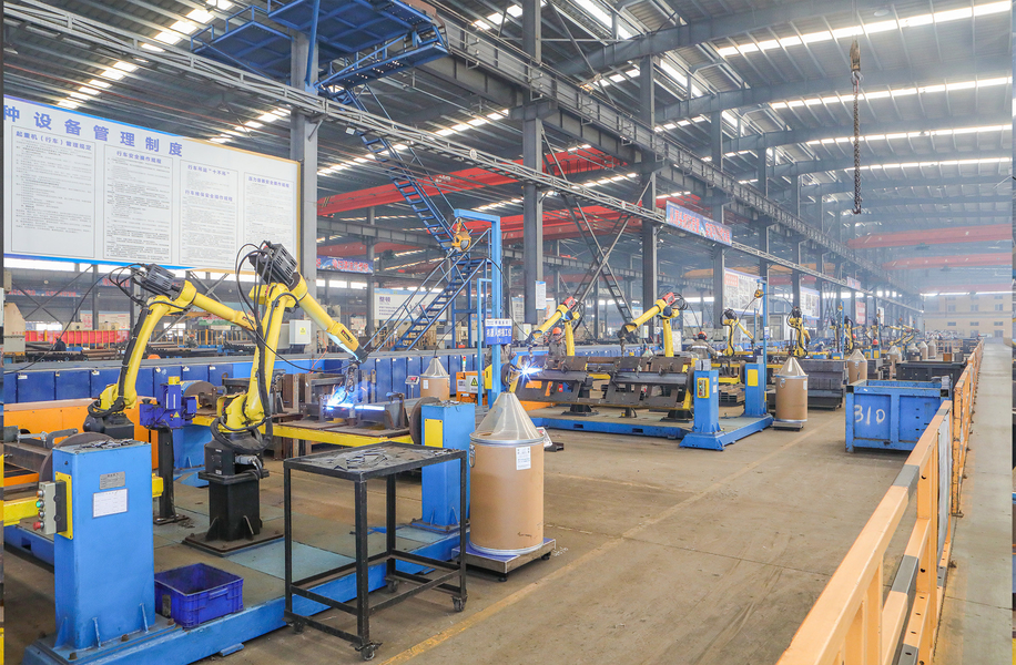 Jiangsu Guoqiang Singsun Energy Co., Ltd. linha de produção do fabricante