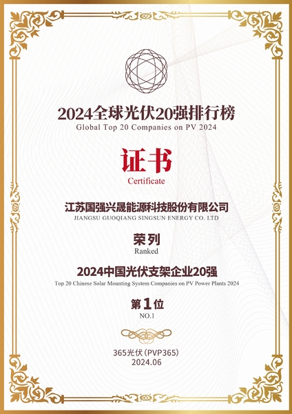 China Jiangsu Guoqiang Singsun Energy Co., Ltd. Perfil da companhia